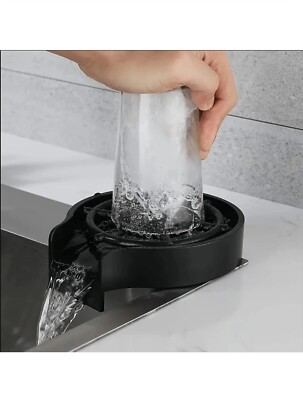 Automatic Cup Washer Faucet Glass Rinser Kitchen Sink Bar FREE SHIPPING