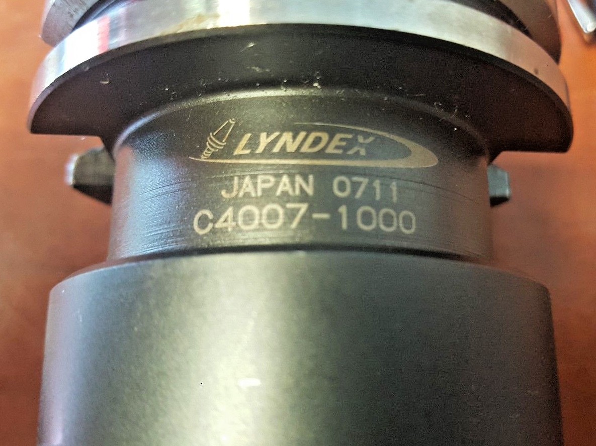 Lyndex CAT 40 Tooling Part C40071000 4419 eBay