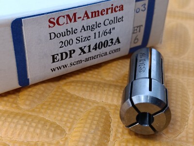 NEW SCM America 11/64'' DA200 Collet X14003A Tooling Chuck Tool Holder .171875