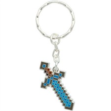 Minecraft Diamond Sword Keychain - Official M...