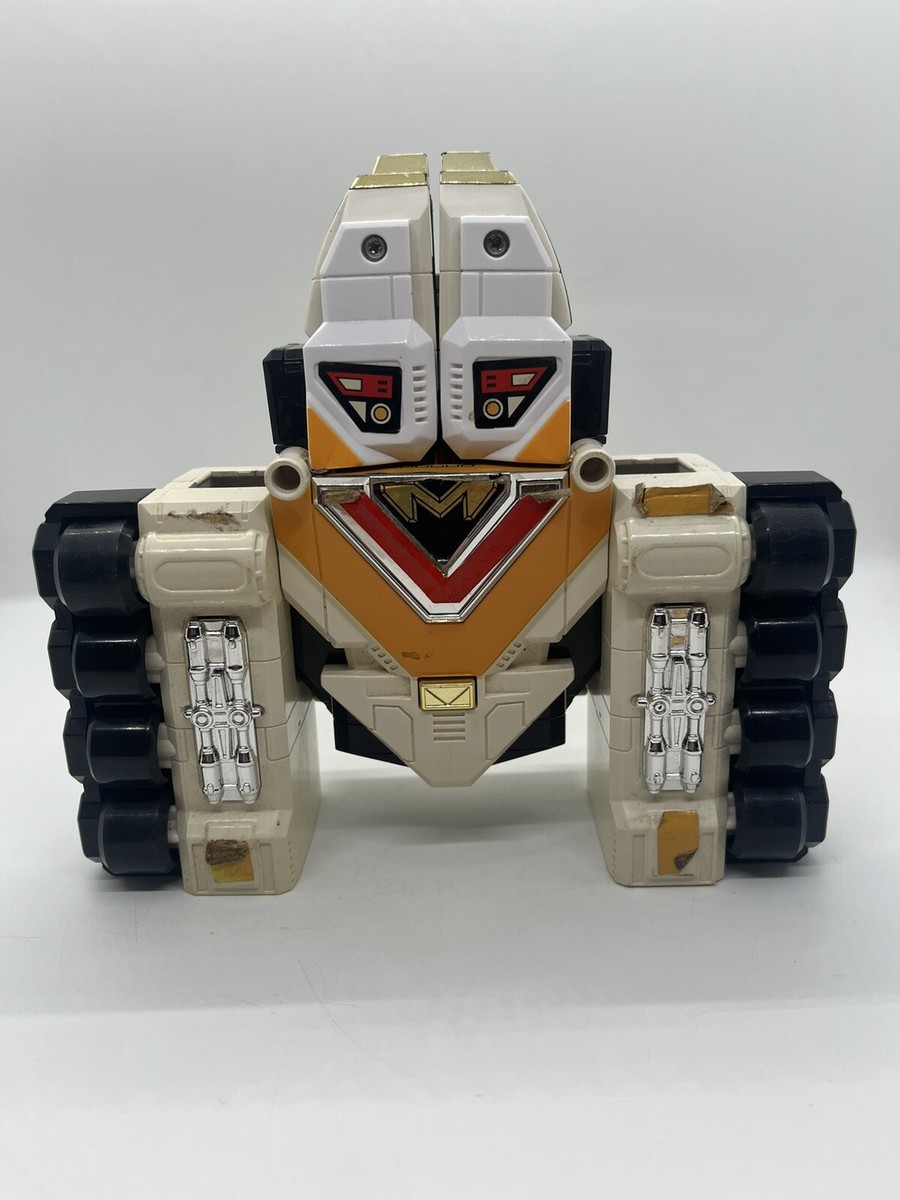 1998 Power Rangers In Space Deluxe Mega Winger Megazord Silver