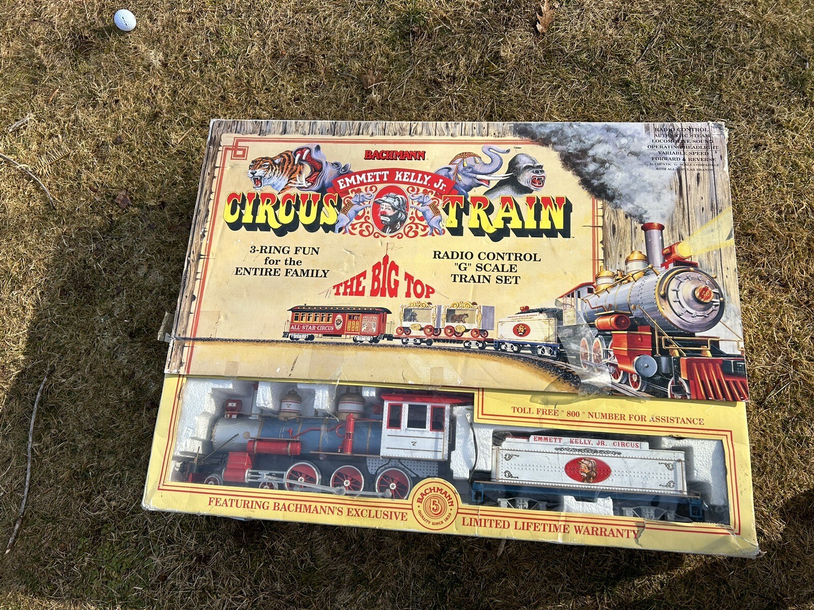 Bachmann Emmett Kelly Jr. Circus Train RadioControl “G” Scale Train
