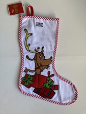 Williams Sonoma BINX mono The Grinchs max Stocking NWT 2021 Christmas 8