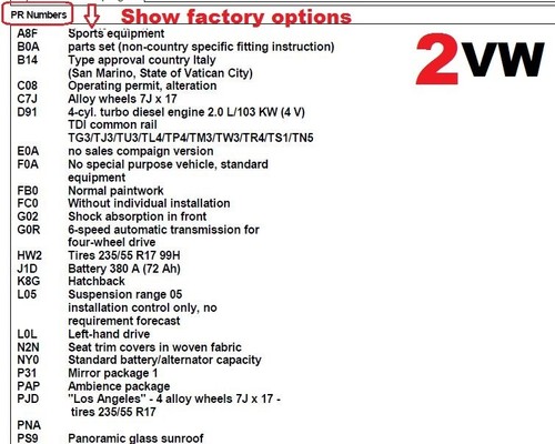 Vin decoder skoda