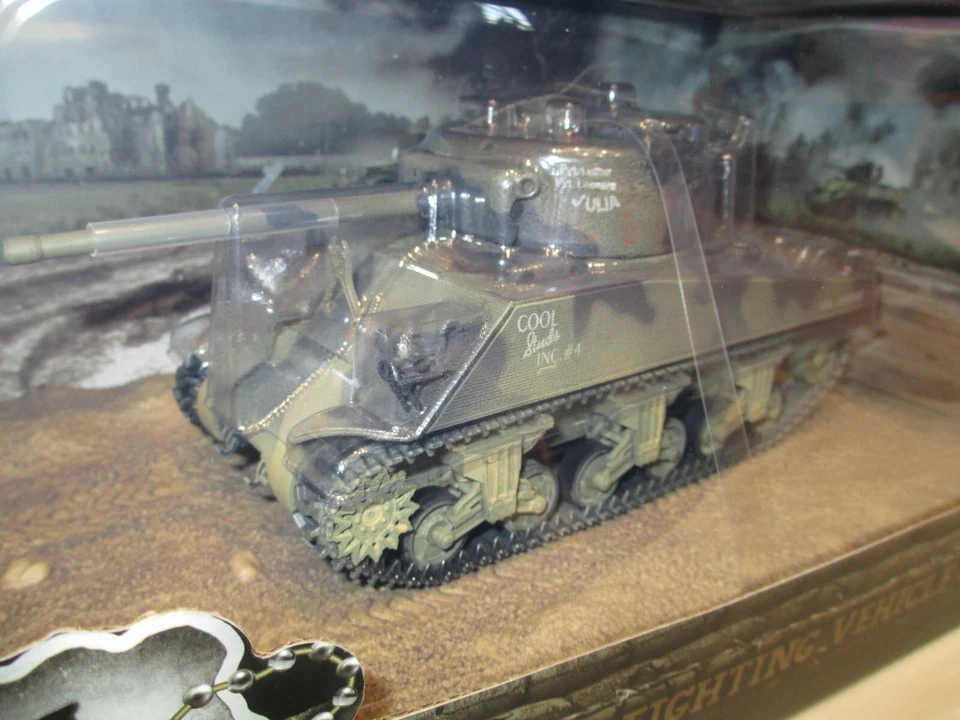 FORCES OF VALOR 1:32 SHERMAN M4A3(76) BLACK PANTHERS 761 ST TB GERMANY 1945 - Image 2 of 4