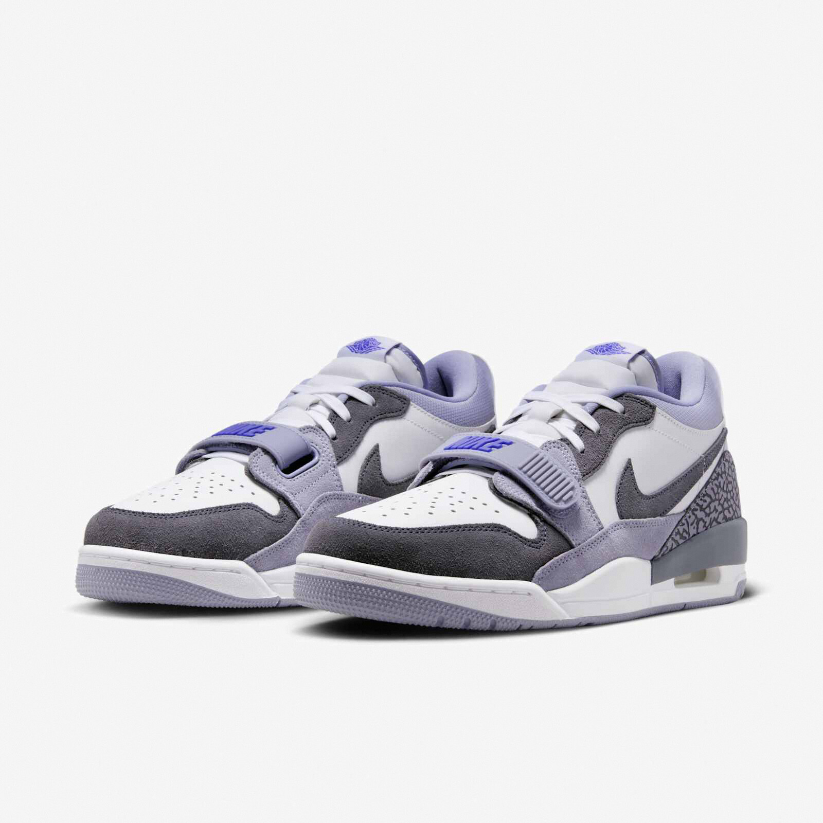 Мужские кроссовки Nike Air Jordan Legacy 312 Low White Purple Comet Blue Grey CD7069-108