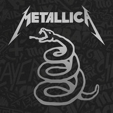 Metallica Black Album Snake Logo Die Cut Vinyl Decal Sticker