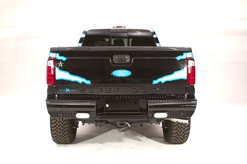 Rear Bumper for 1999-2016 Ford F-250 Super Duty, Fab Fours FS08-T1350-1 - Picture 2 of 3
