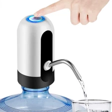 Electric Water Bottle Pump Dispenser – USB Rechargeable Automatic Switch 5Gallon