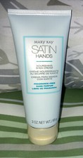 New Mary Kay Satin Hands Fragrance Free Nourishing Shea Cream Moisturizer 3oz