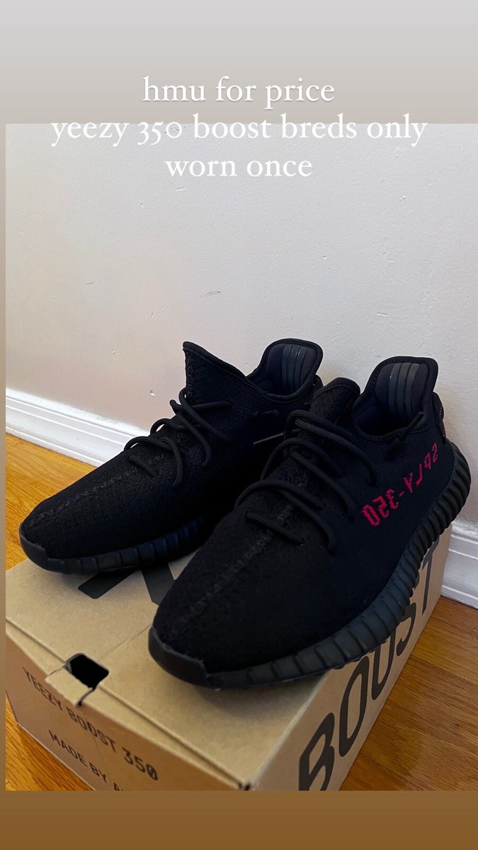 adidas Yeezy Boost 350 V2 ‘Bred’ Sz 11 Size 11 - adidas Yeezy Boost 350 V2 Bred | eBay main image 3