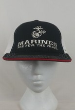 Marines Hat Made in USA The Few Proud Mesh Trucker Snapback Cap Unionware