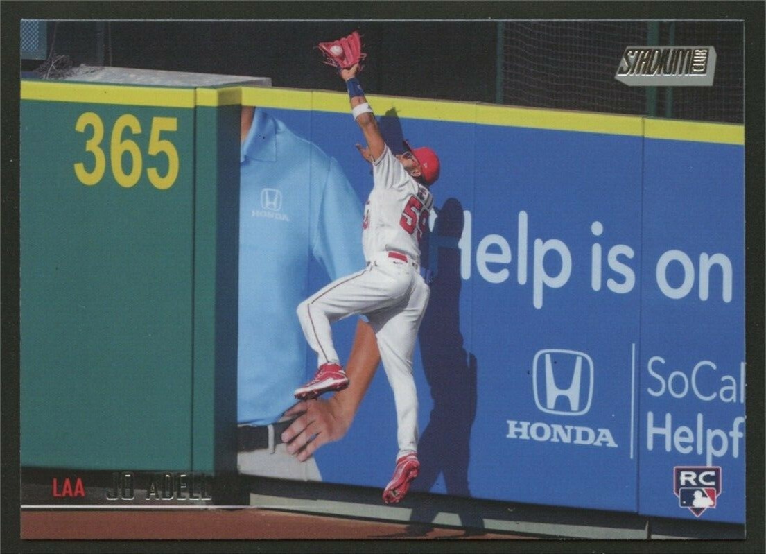 2021 Stadium Club JO ADELL #231 RC Los Angeles Angels
