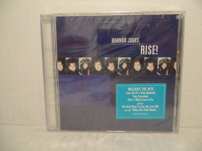 Hannah Jones ''Rise!'' You Only Have To Say You Love Me CD BRAND NEW!