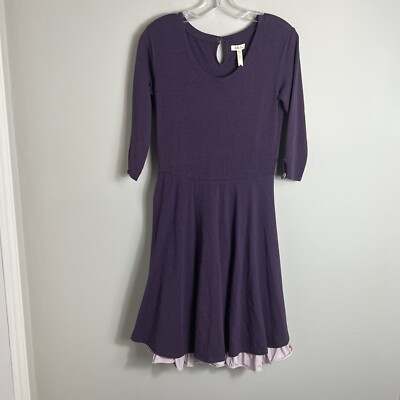 green emerald velvet dress Motel Modena Long Sleeve Minidress in TNL Paisley Plum at Nordstrom, Size Medium