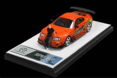 Time Micro 1/64 Toyota Supra A80Z F&F w/ Figure