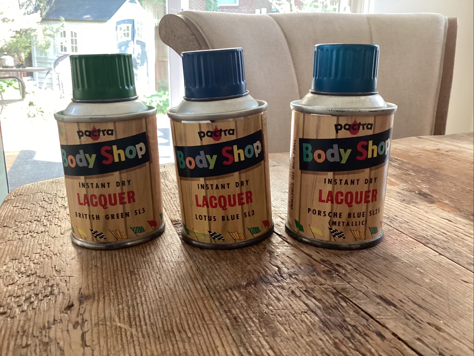 2 1960’s Pactra "Body Shop" Spray Paint Cans eBay