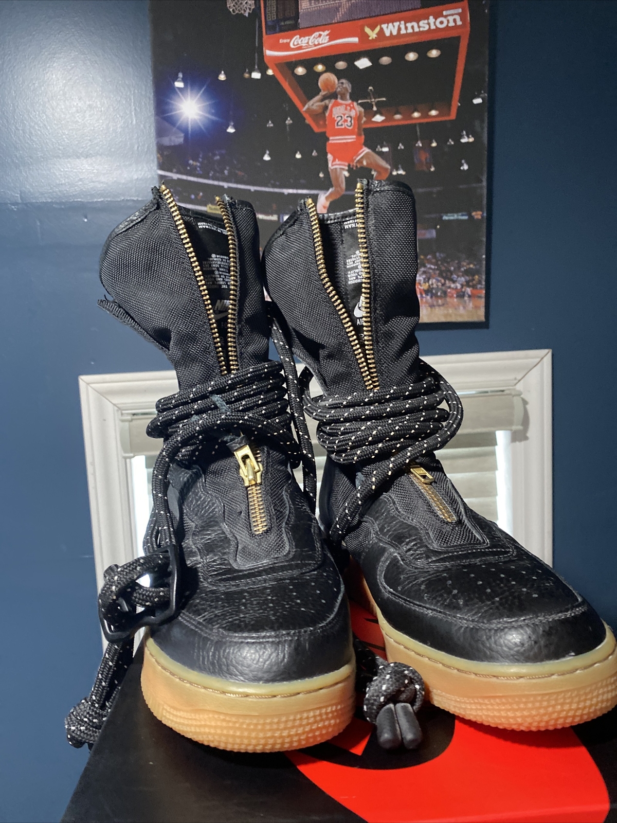 Nike Sf Air Force 1 High Black Gum 2017 