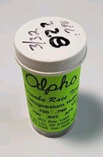 Pair of ALPHA Piranha Slot Car Race Tires Magnesium Hubs 1:24 or 1:32 Scale