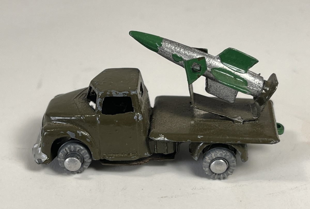 Vintage AHI Diecast Cragstan US Army Military Missile Carrier 