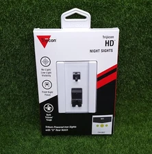 Trijicon HD Night Sight Set - 1911 Novak Cut - Green/Yellow (CA128Y) - 600529