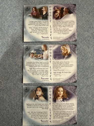 2004 InkWorks BUFFY Vampire Slayer Women Of Sunnydale Mini Master Set + Case HIT - Picture 11 of 24