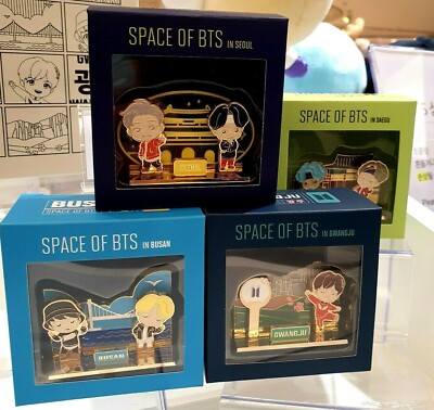 BTS korea seoul Lotte POP UP Store Official Goods - 4 City TinyTAN