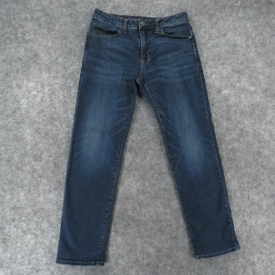 American Eagle Jeans Mens 29x30 Flex Low Rise Straight Med Wash Fade