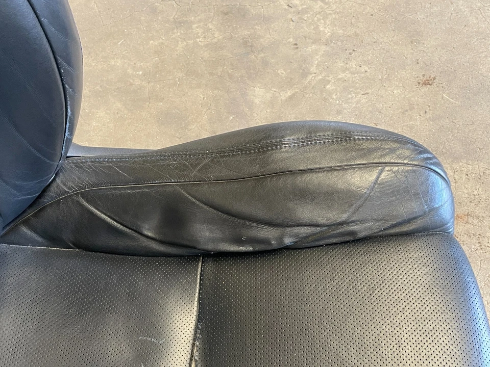 08 09 10 Cojín asiento conductor delantero izquierdo LEXUS IS-F ISF puntada azul 1251 OEM Foto 4 de 4