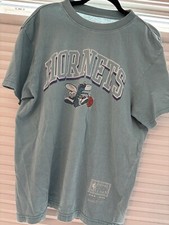 Vintage 90s Hardwood Classics Charlotte Hornets Breakthrough Youth Shirt Sz Med
