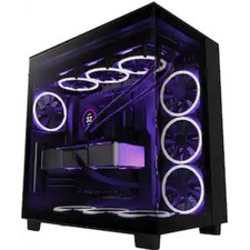 NZXT H9 Flow H Series Black ATX Mid Tower Cas...