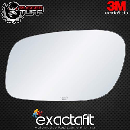 vetro specchio lato guida exactafit 8128L ricambio riparazione compatibile con - Foto 4 di 7