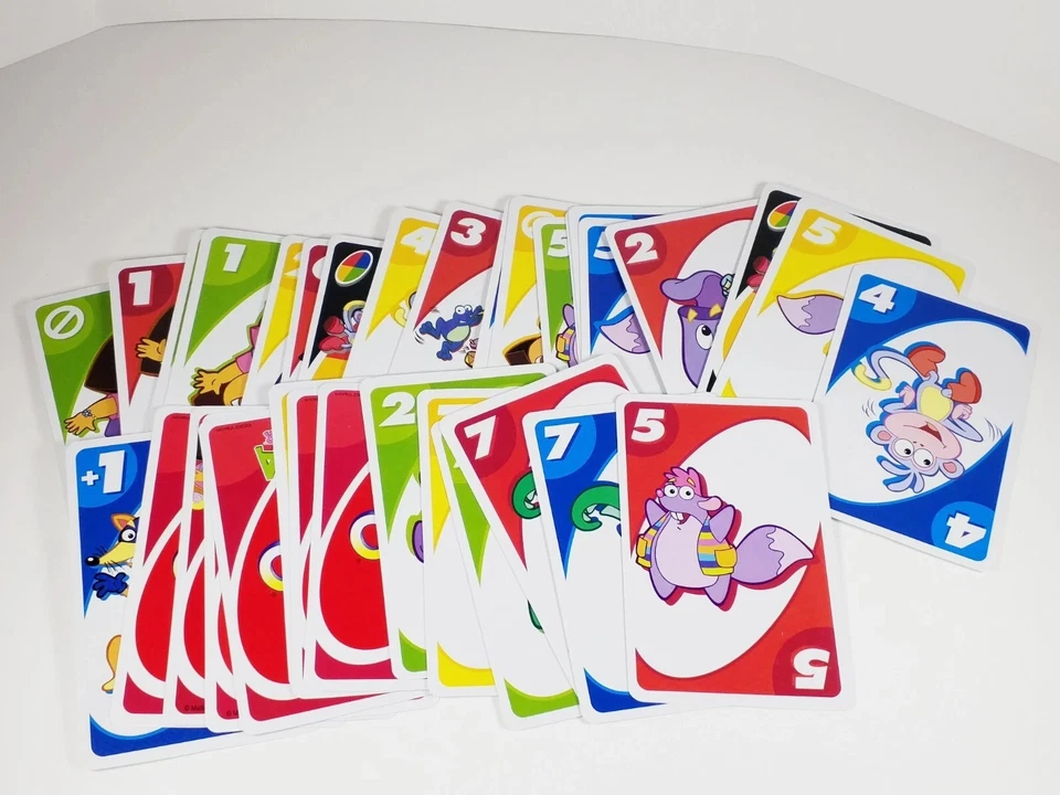 My First UNO Dora The Explorer 2002 Card Game Complete Mattel - Image 4 of 4