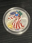 U.S. Mint American Eagle 2000 1 oz Silver Colorized Coin
