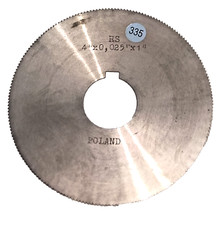 Poland Jewelry Milling Cutter Slitting Saw 4 x 0.025 x 1 HSS