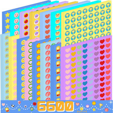 6600PCS Small Reward Stickers for Kids, Reward and Chore Chart Stickers