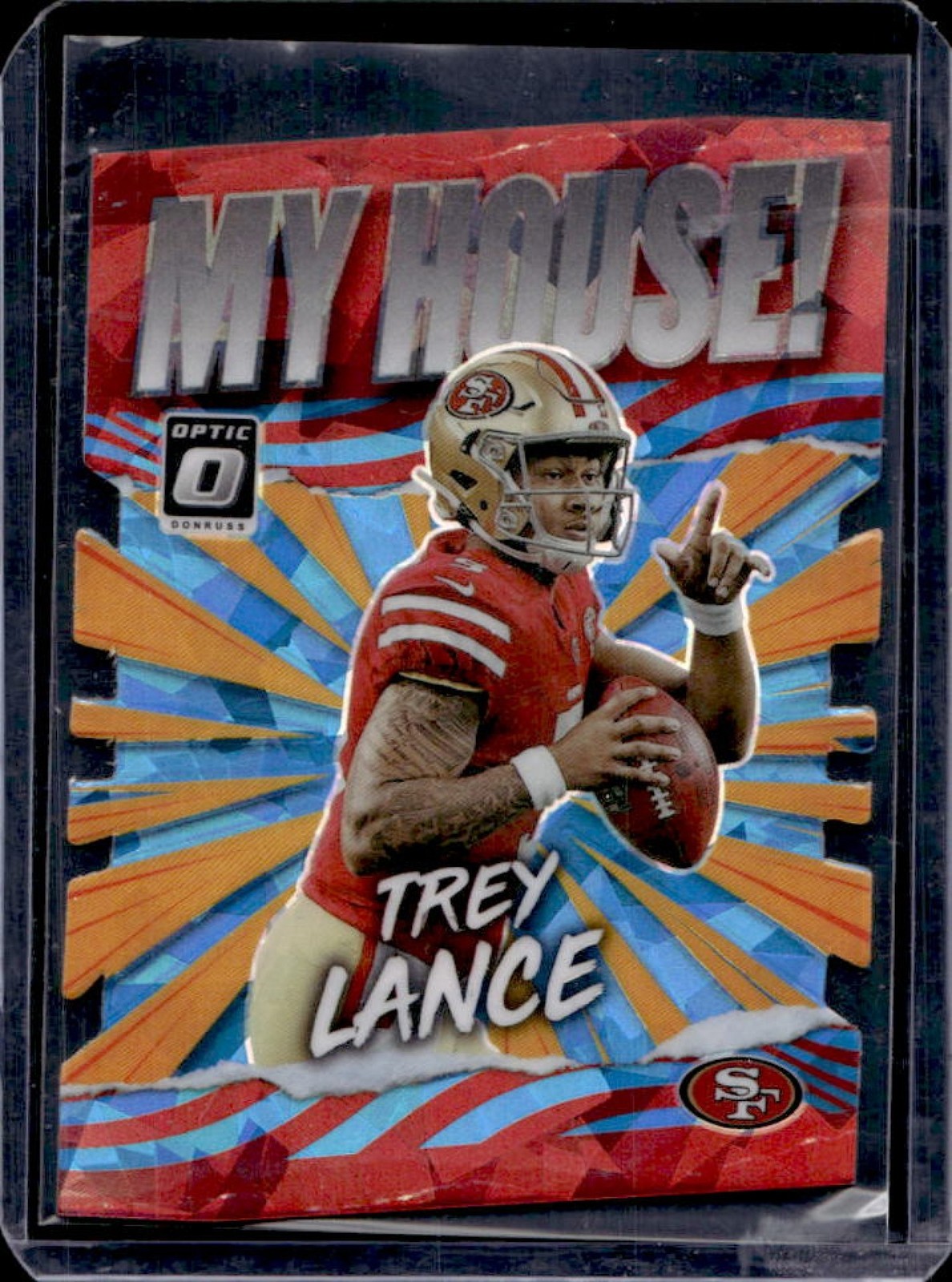 Trey Lance Panini Donruss Optic My House! #MH3 Ice