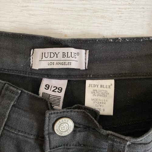 Judy Blue Womens Size 9/29 Jeans Black Skinny High Rise Stretch Pants Classic - Picture 11 of 11