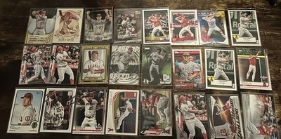 Mike Trout Lot 24 Cards
