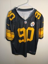 Nike On Field Color Rush Pittsburgh Steelers TJ Watt #90 Jersey Size  XL