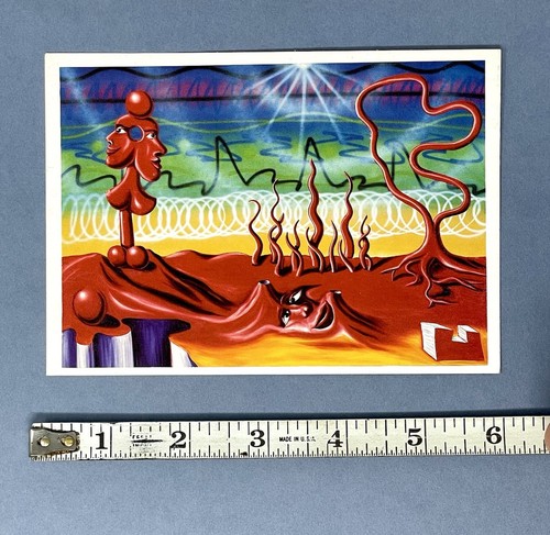 Kenny Scharf (geb. 1958) Horizoni - Kunstdruckkarte 4”x6” - Bild 5 von 5