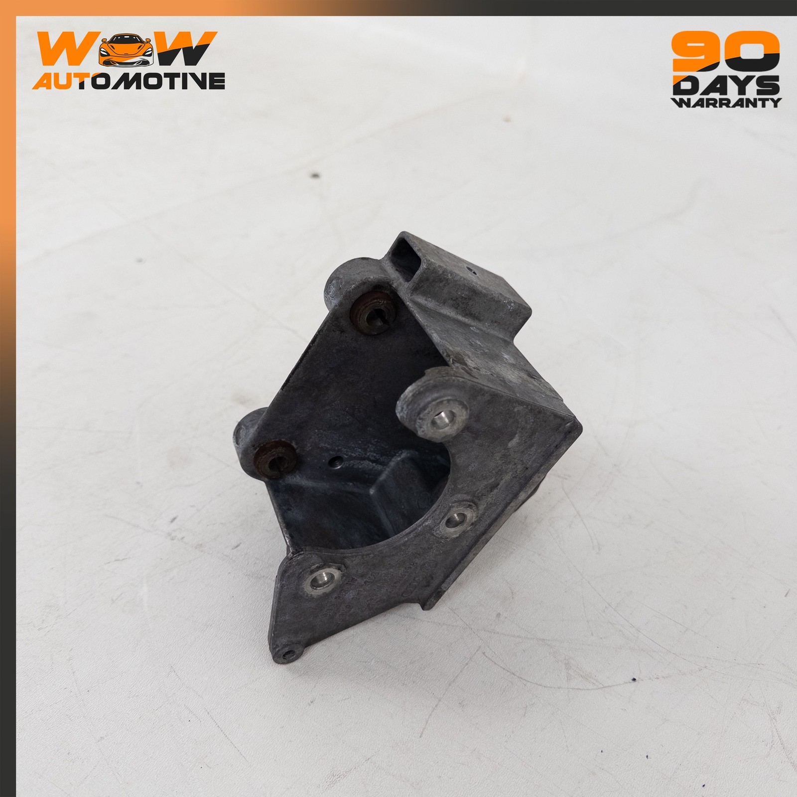 04-19 BENTLEY CONTINENTAL FLYING SPUR RIGHT POWER STEERING PUMP BRACKET OEM