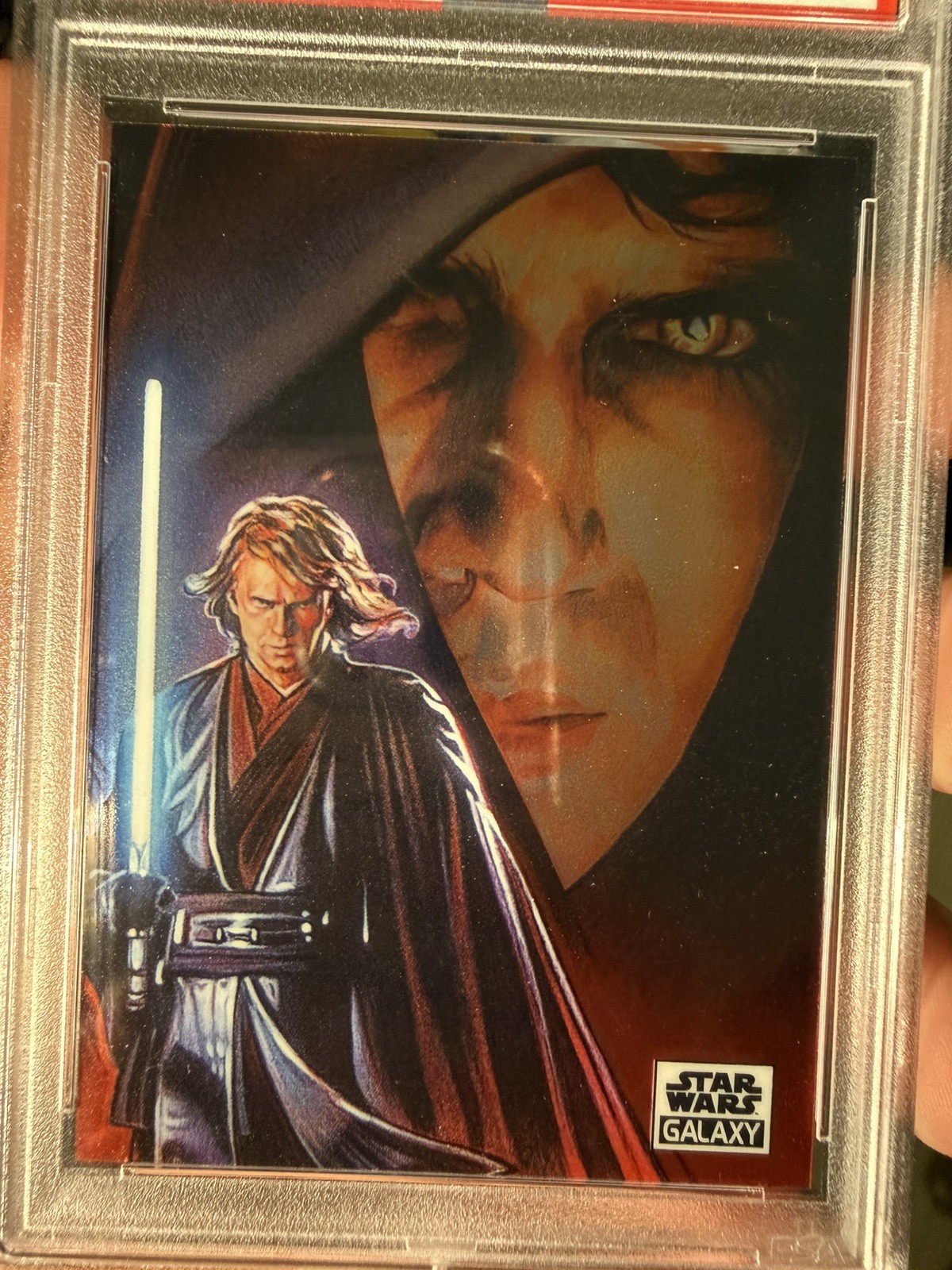 2021 Topps Star Wars Galaxy Anakin Skywalker #39 PSA 10 view 3