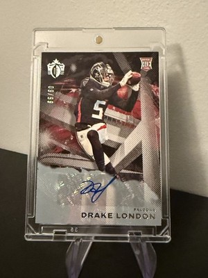 2022 Panini Chronicles -Gridiron Kings Drake London #GK-6 Signatures RC Auto /99