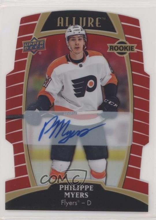 2019 Allure Rookies Red Rainbow 141/349 Tier 1 Philippe Myers Rookie Auto RC 7i6