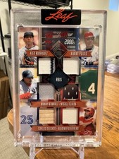 2025 Seasons In The Sun 6 Game Used Relic #/5 Pujols Guerrero A-Rod Ramirez+ 2025 Seasons In The Sun 6 Game Used Relic #/5 Pujols Guerrero A-Rod Ramirez+