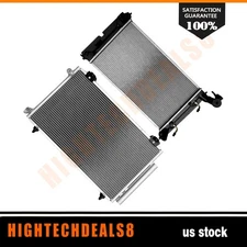 Assembly New Radiator AC Condenser Fits 2005-2008 Toyota Matrix 1.8L l4