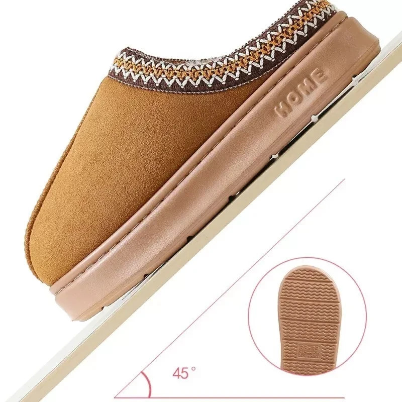 SAOLA Pantofole stivali da neve nuovi cashmere suola spessa caldo soffice Ugg Dupe