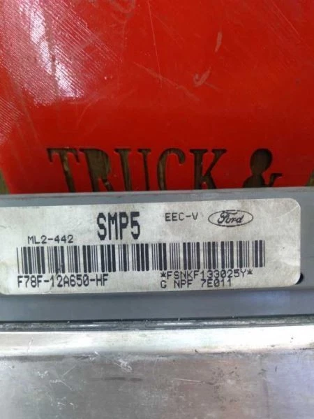 1998 FORD WINDSTAR ECU ECM ENGINE COMPUTER CONTROL MODULE F78F12A650HF - Image 3 of 4