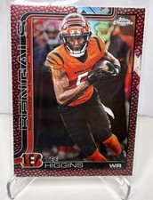 2025 Topps Chrome 2025 Tee Higgins Cincinnati Bengals Football Leather Refractor